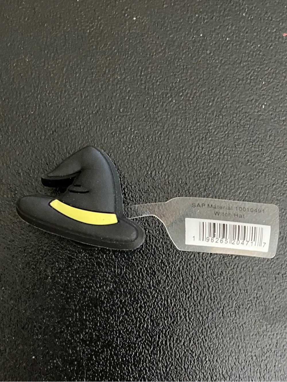 NWT, Crocs Shoe Jibbitz Charm, Unisex - Witch Hat